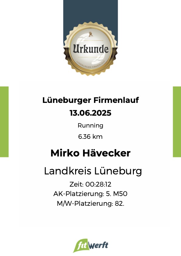 15. Lüneburger Firmenlauf 2025