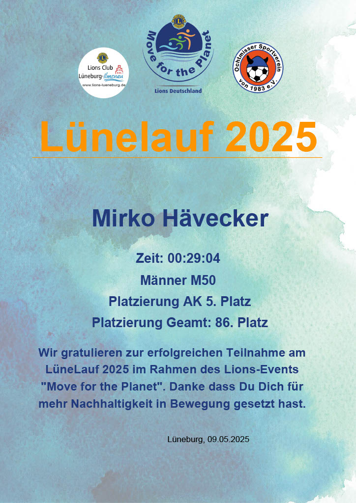 Move for the Planet - Der LüneLauf 2025